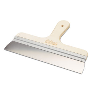 HASSAN Eğri Saplı Spatula 40cm Ahşap Saplı